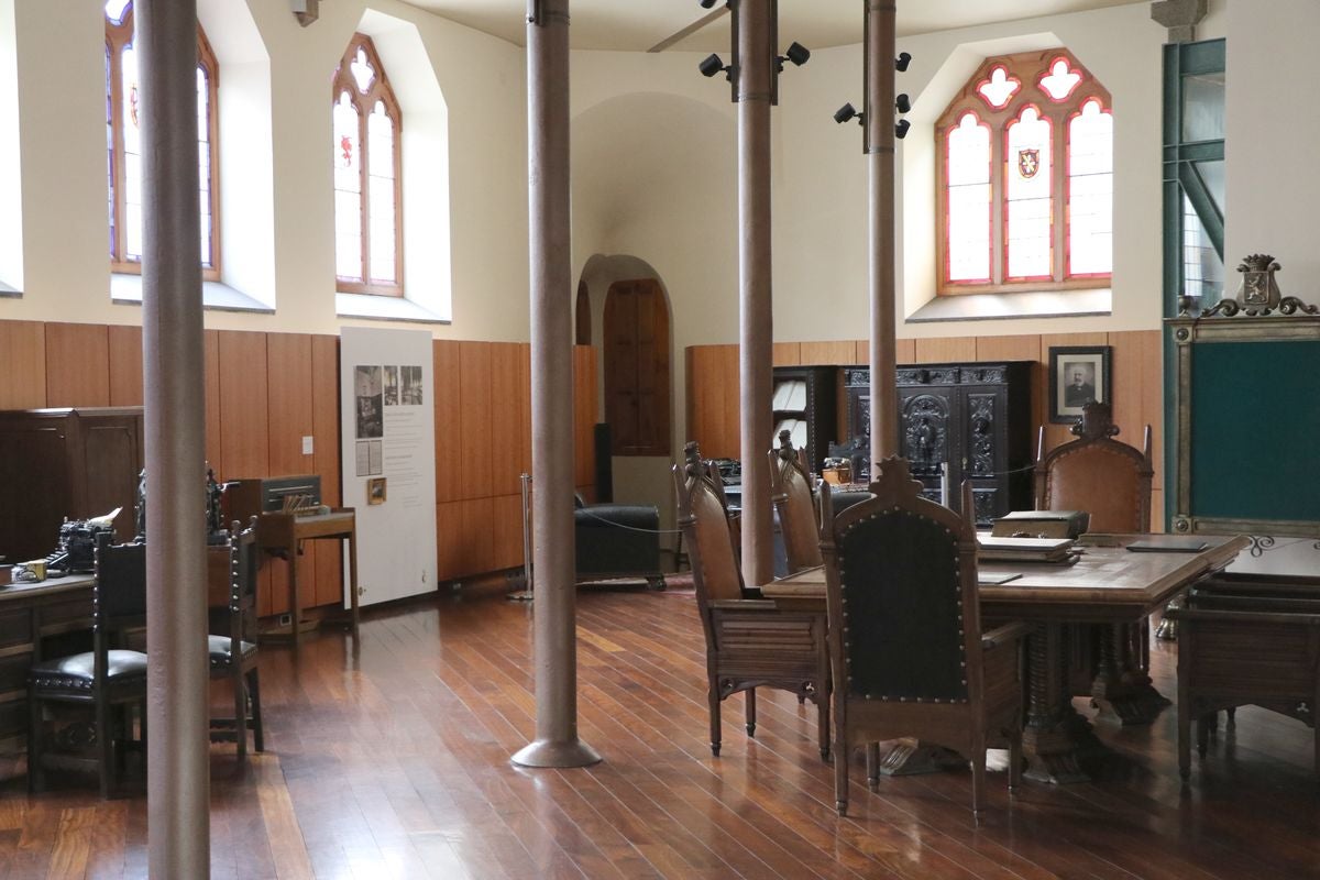 Obras en el Museo Casa Botines