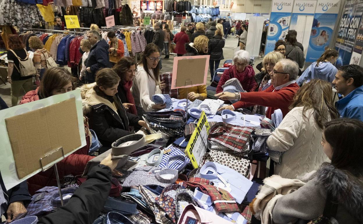 Feria del Stock el año pasado en la Feria de Muestras. 