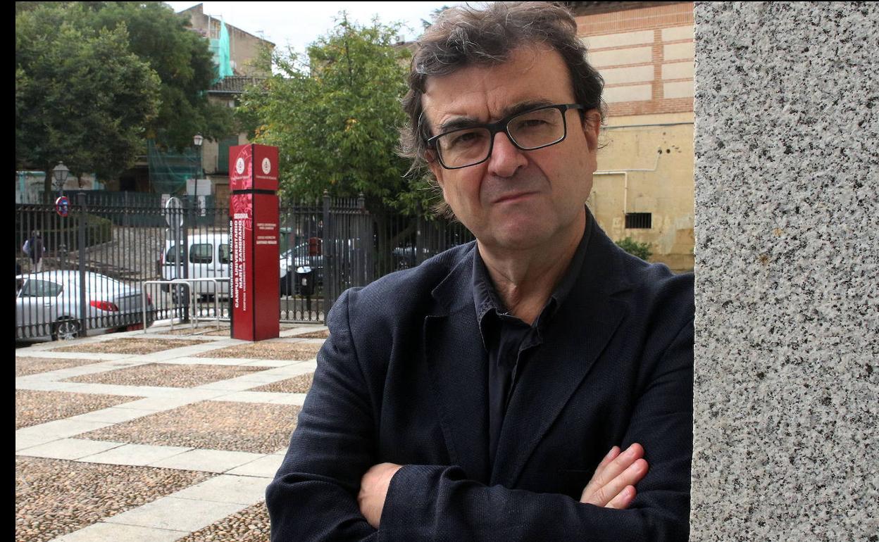 Javier Cercas, en septiembre en Segovia.