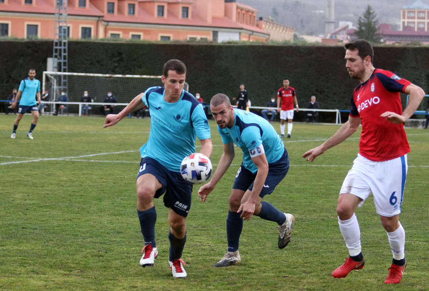 Partido entre el CD La Granja y el Ávila 