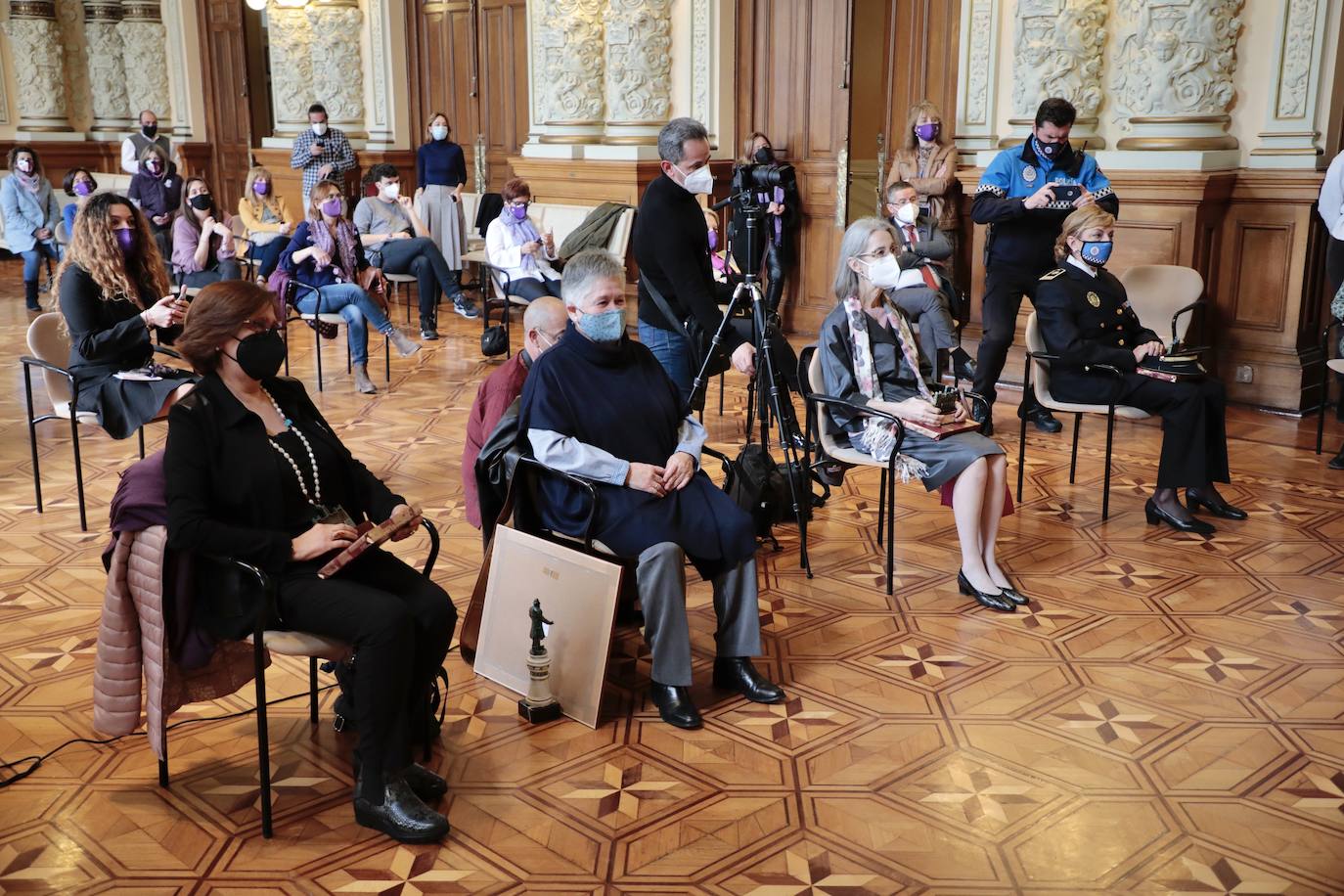 Fotos: Celebración del Día de la Mujer en el Ayuntamiento de Valladolid
