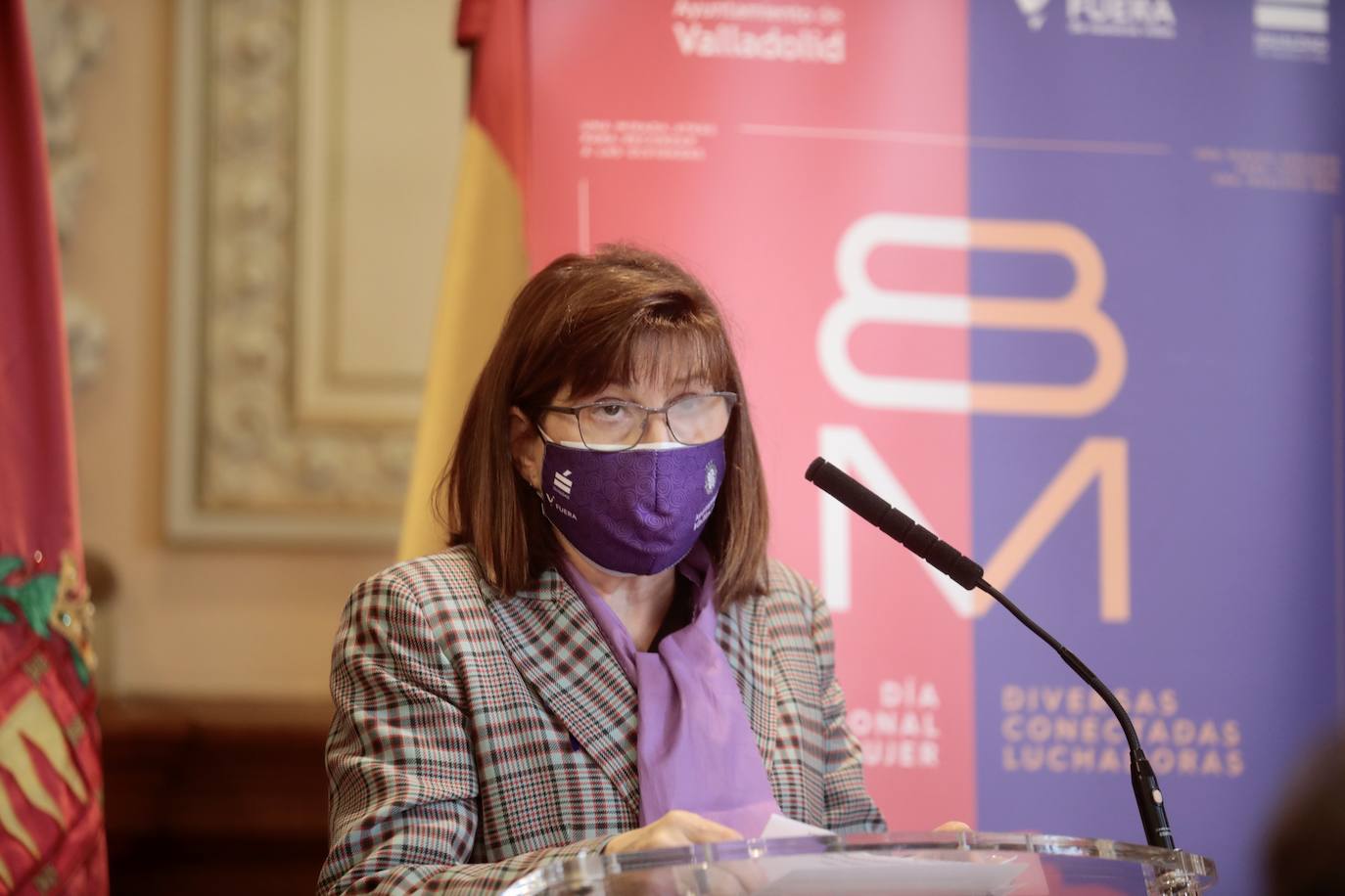 Fotos: Celebración del Día de la Mujer en el Ayuntamiento de Valladolid