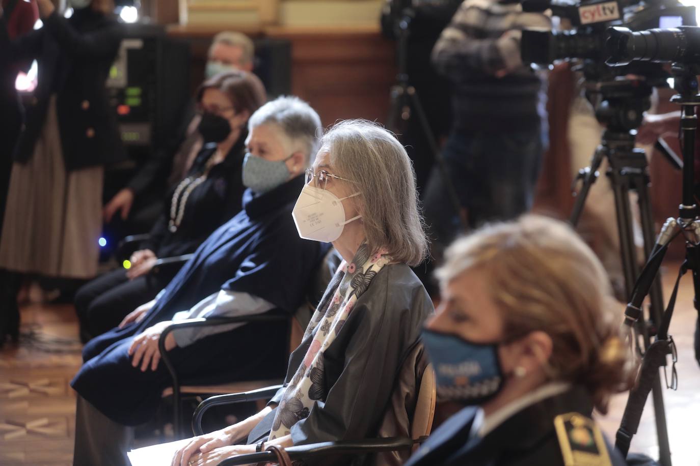 Fotos: Celebración del Día de la Mujer en el Ayuntamiento de Valladolid