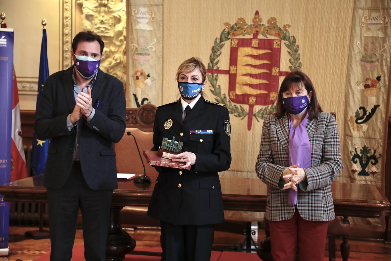 Fotos: Celebración del Día de la Mujer en el Ayuntamiento de Valladolid
