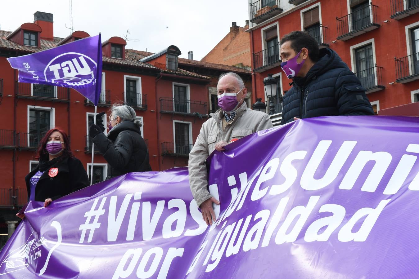 Fotos: Celebración del Día Internacional de la Mujer en Valladolid