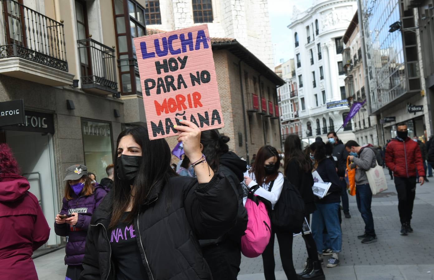 Fotos: Celebración del Día Internacional de la Mujer en Valladolid