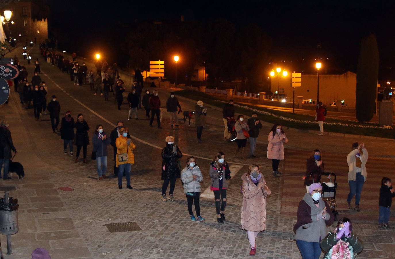 Manifestación del 8 de marzo en Segovia.