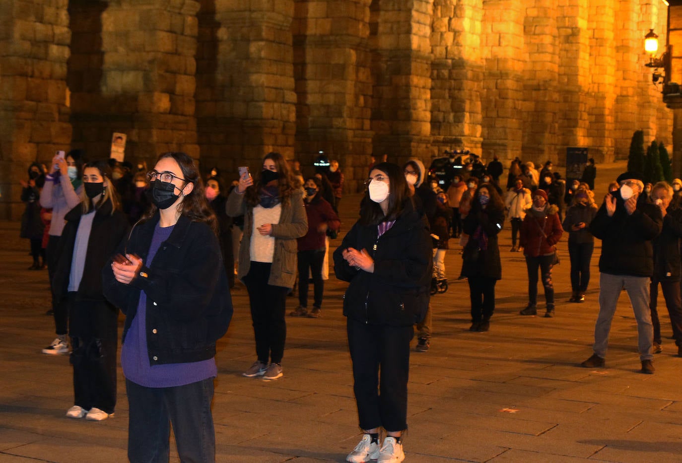 Manifestación del 8 de marzo en Segovia.
