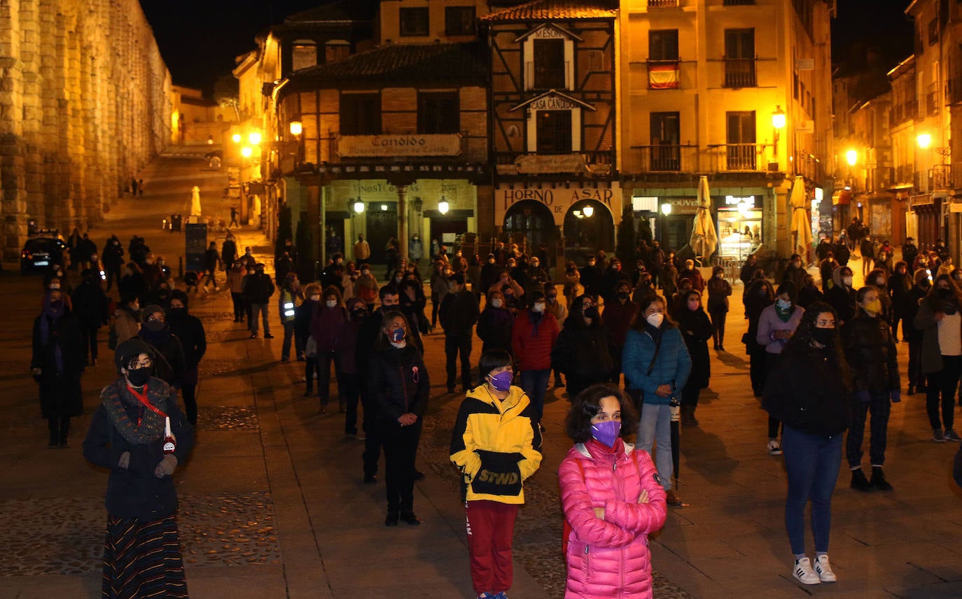Manifestación del 8 de marzo en Segovia.