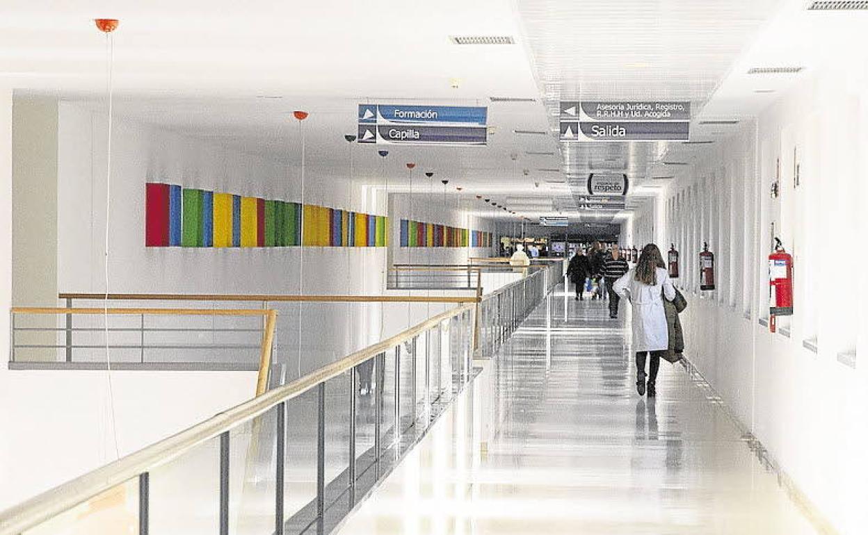 Interior del Hospital Río Hortega. 