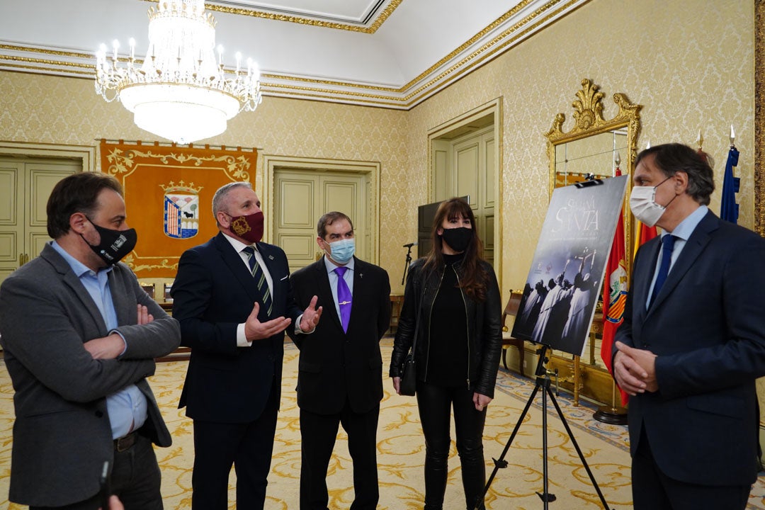 Acto de presentación del cartel anunciador de la Semana Santa de Salamanca