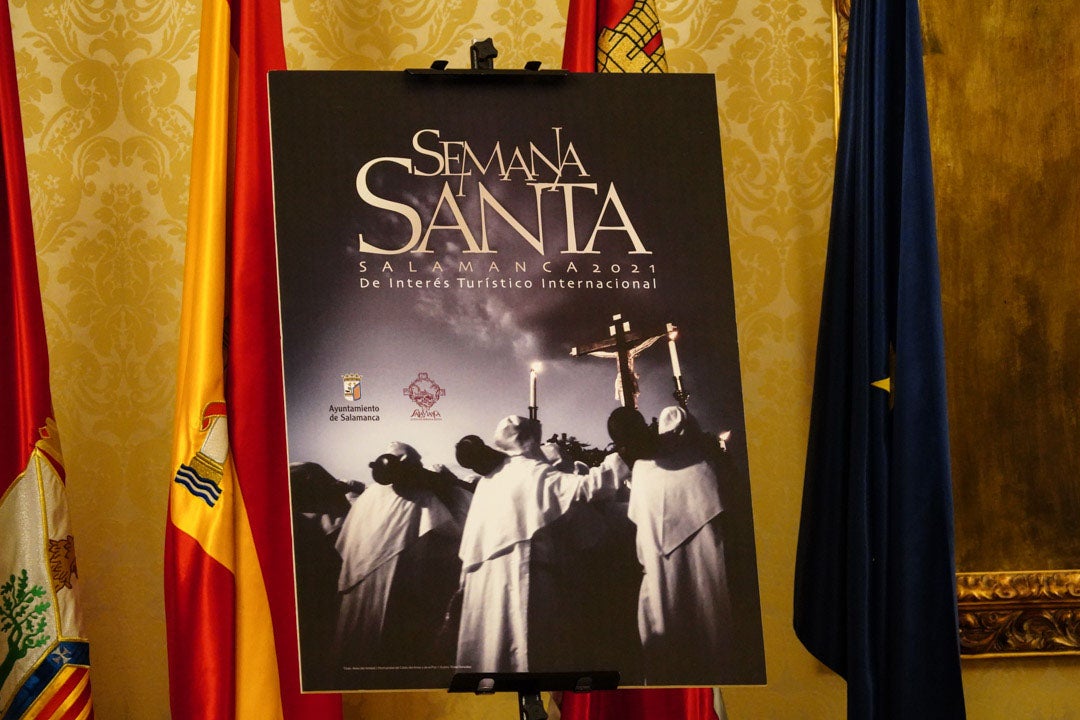 Acto de presentación del cartel anunciador de la Semana Santa de Salamanca