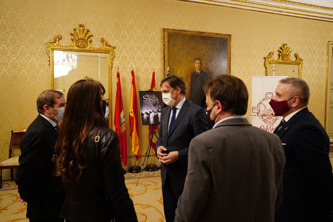 Acto de presentación del cartel anunciador de la Semana Santa de Salamanca