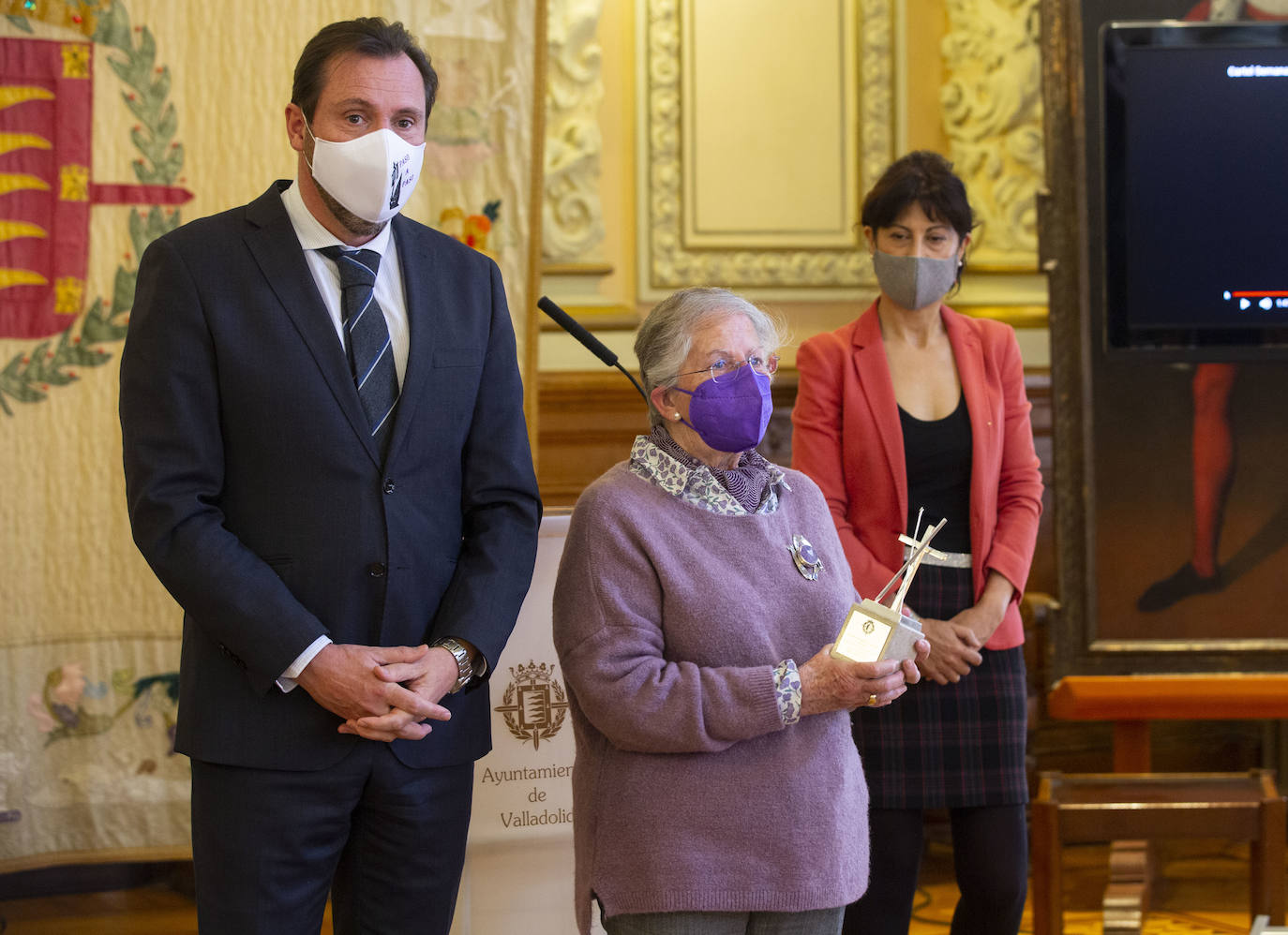 Fotos: Presentación del cartel de la Semana Santa 2021 de Valladolid