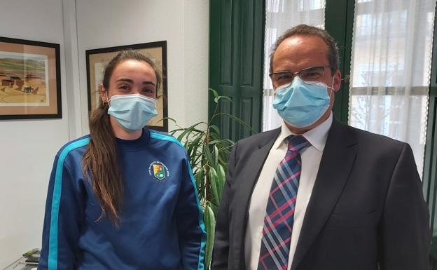 Jimena Laguna renueva un año más con el Aula Alimentos de Valladolid