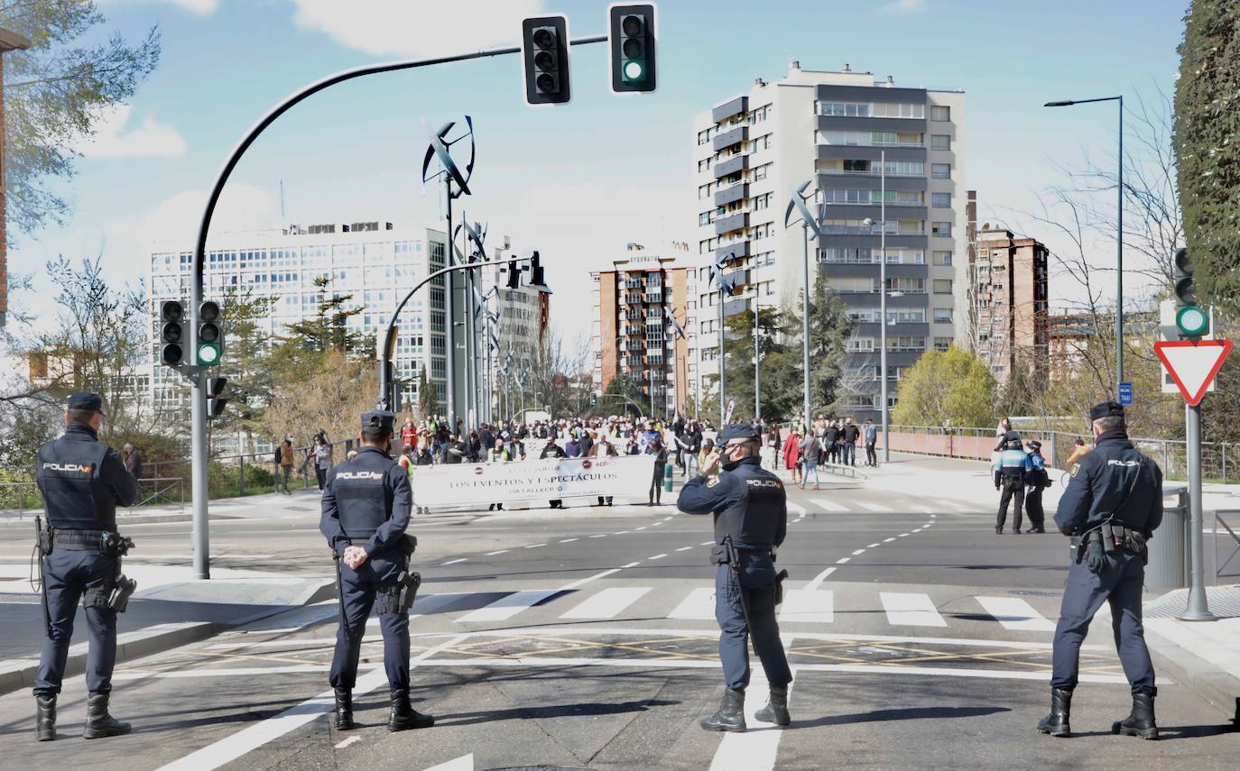 Fotos: El sector de la cultura de Castilla y León reivindica protocolos para retomar su actividad