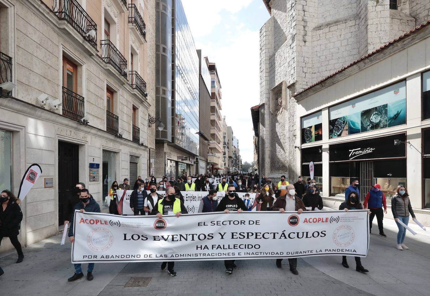 Fotos: El sector de la cultura de Castilla y León reivindica protocolos para retomar su actividad