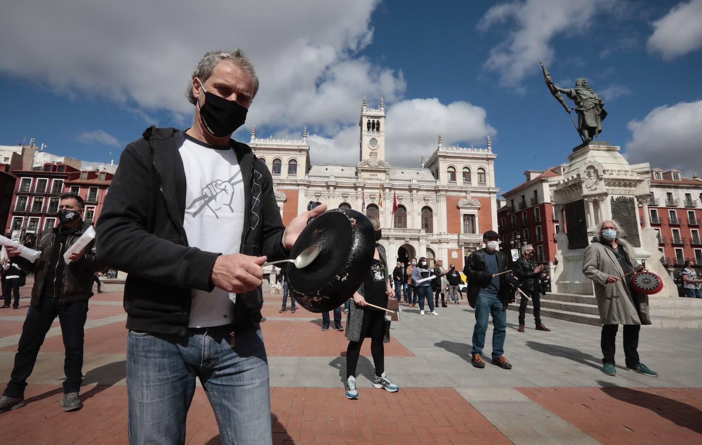 Fotos: El sector de la cultura de Castilla y León reivindica protocolos para retomar su actividad