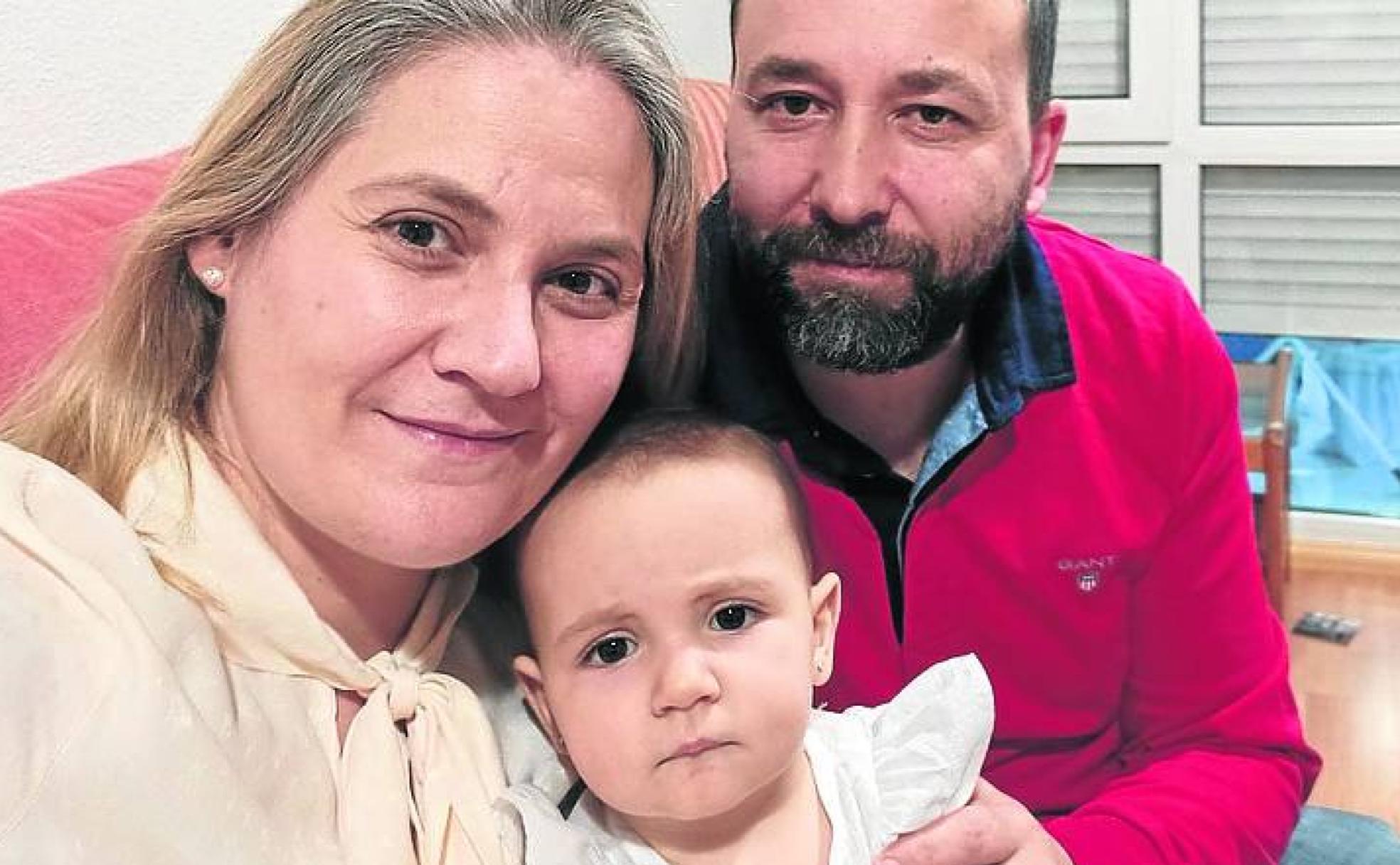 La pequeña Henar, un rayo de luz para un año de pandemia