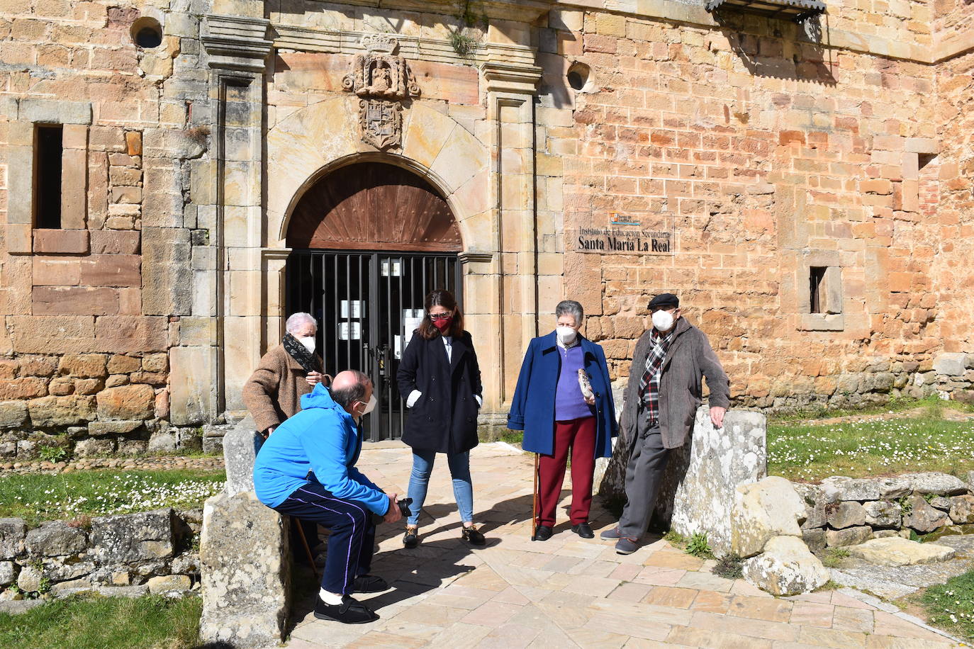 Fotos: Visita teatralizada al monasterio Santa María la Real