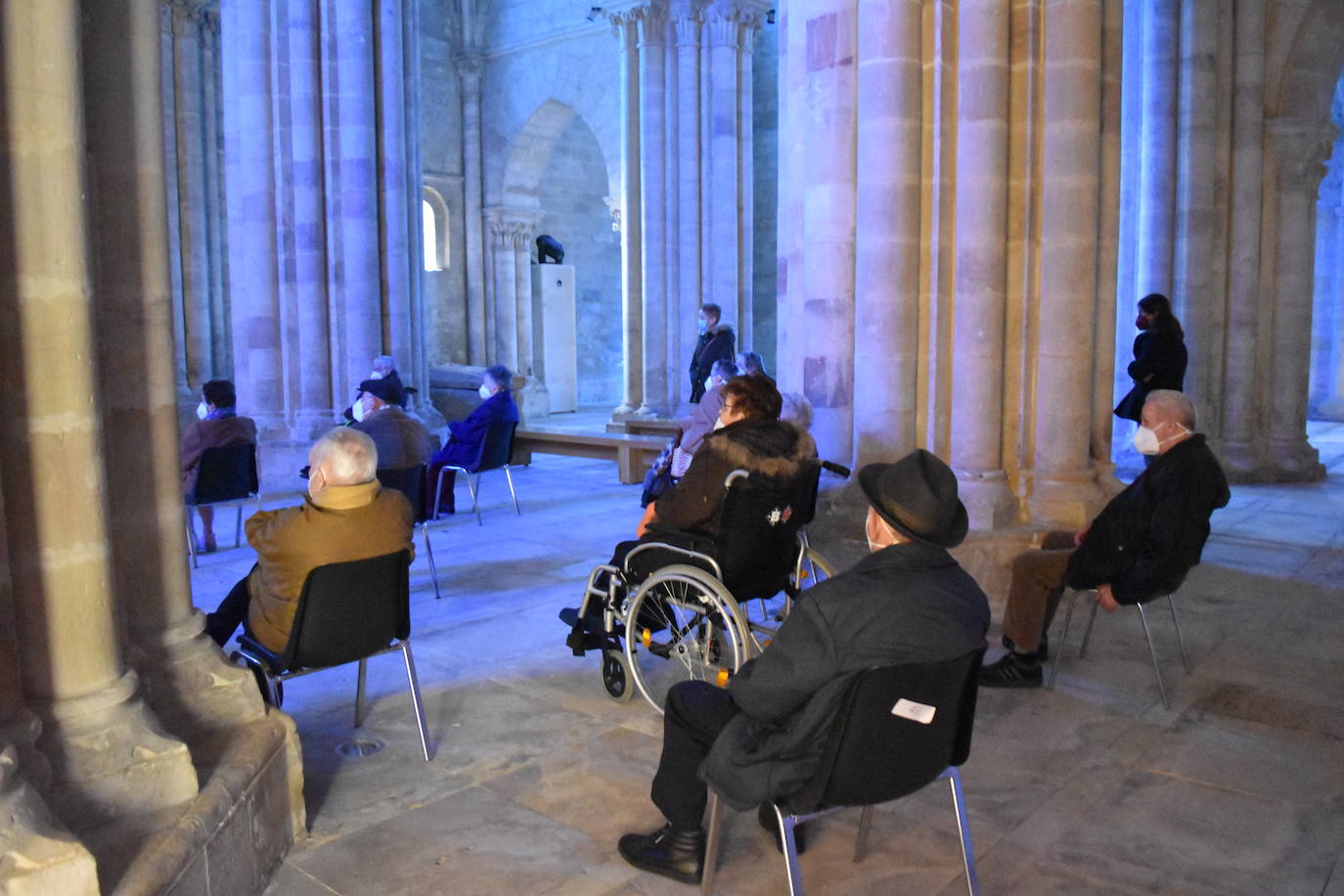 Fotos: Visita teatralizada al monasterio Santa María la Real