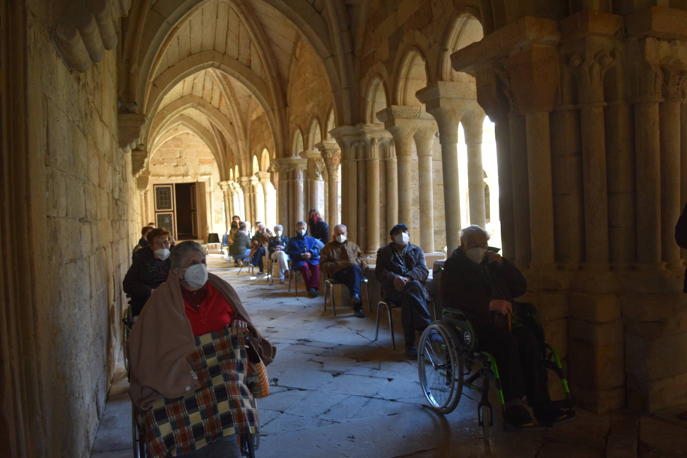 Fotos: Visita teatralizada al monasterio Santa María la Real