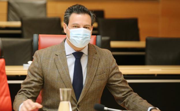 Raúl de la Hoz, portavoz del PP.