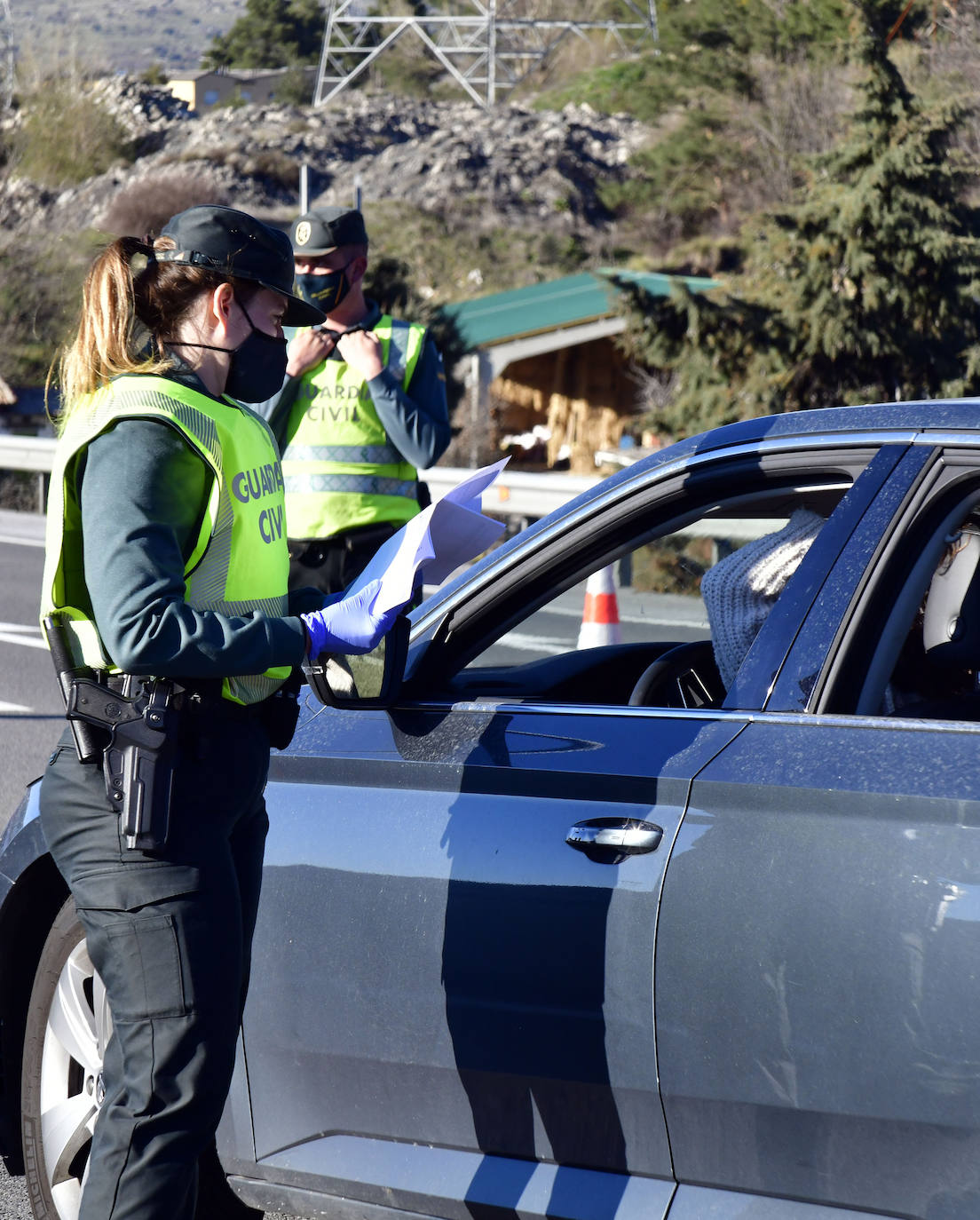 Controles policiales con motivo del cierre perimetral 