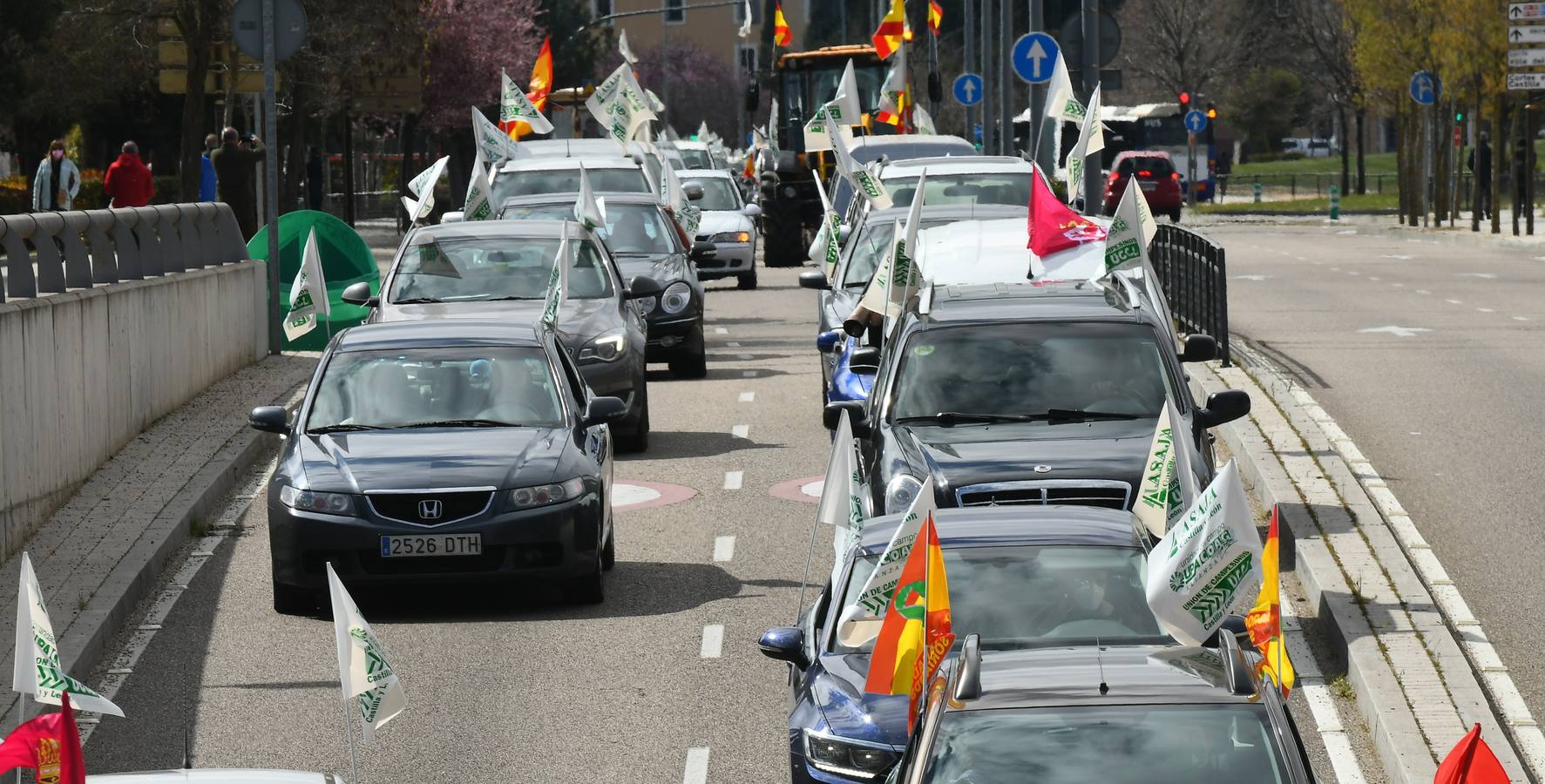 Fotos: Protesta de ganaderos en Valladolid en contra de la sobreprotección del lobo