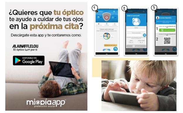 ALAIN AFFLELOU te ayuda a mejorar tus hábitos digitales con Miopía app: la pionera aplicación para cuidar tus ojos