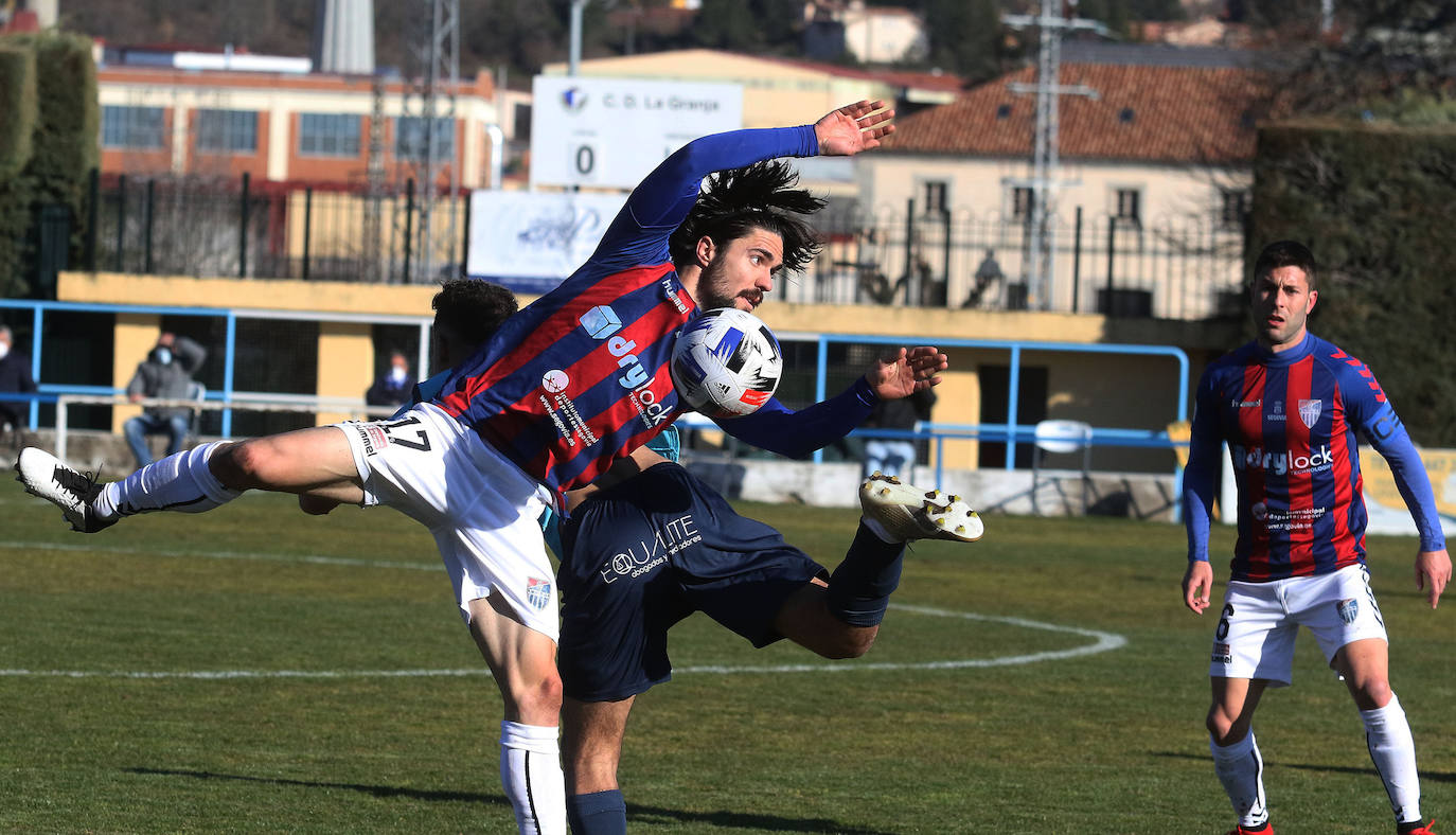Encuentro de la tercera división entre la Granja y la Gimnástica 