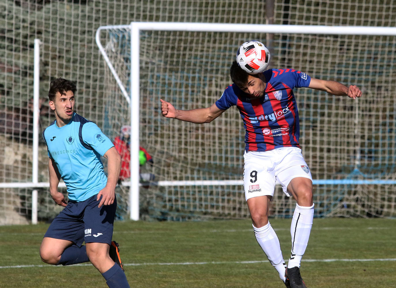 Encuentro de la tercera división entre la Granja y la Gimnástica 