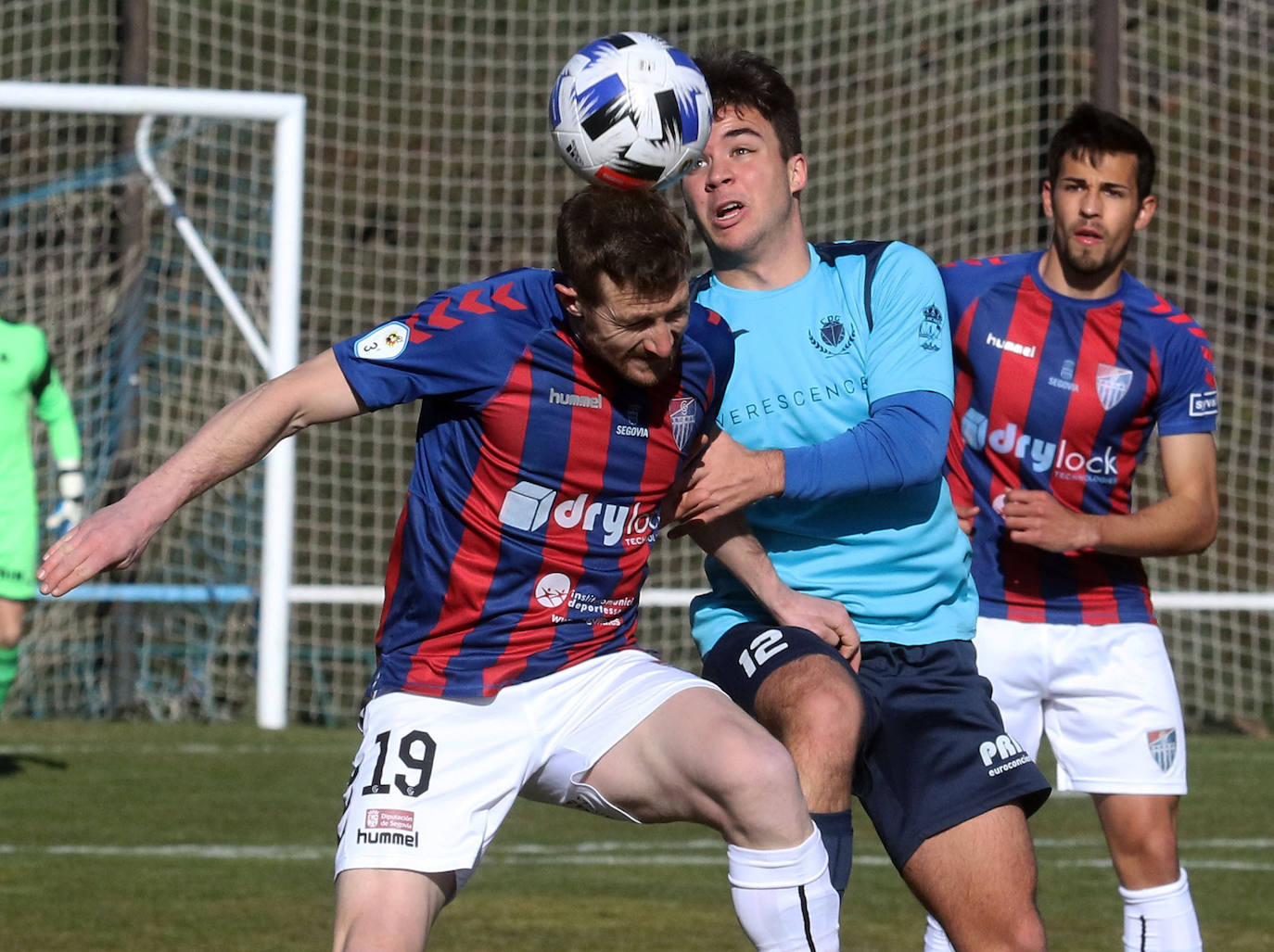 Encuentro de la tercera división entre la Granja y la Gimnástica 