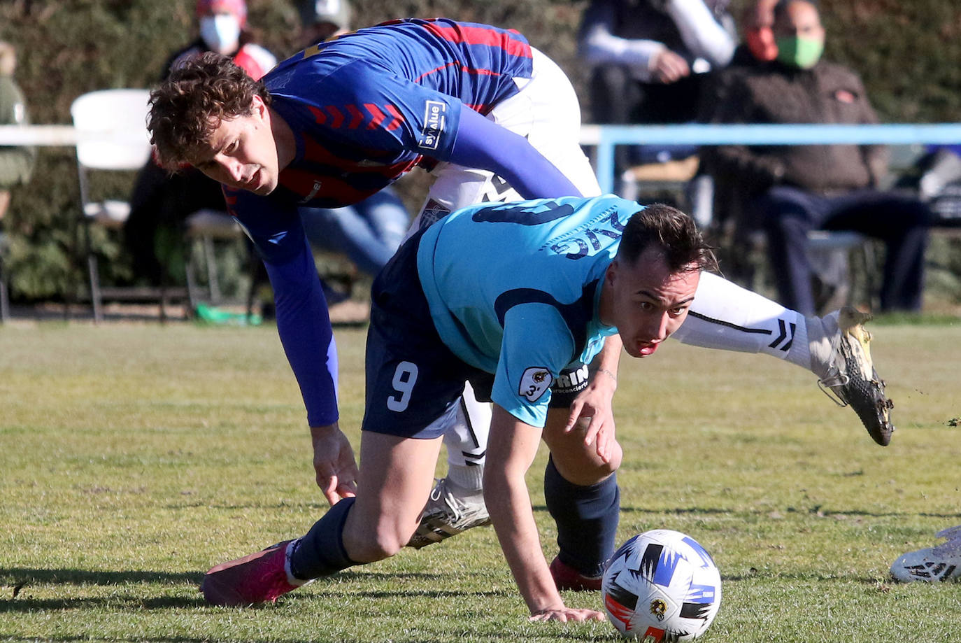 Encuentro de la tercera división entre la Granja y la Gimnástica 