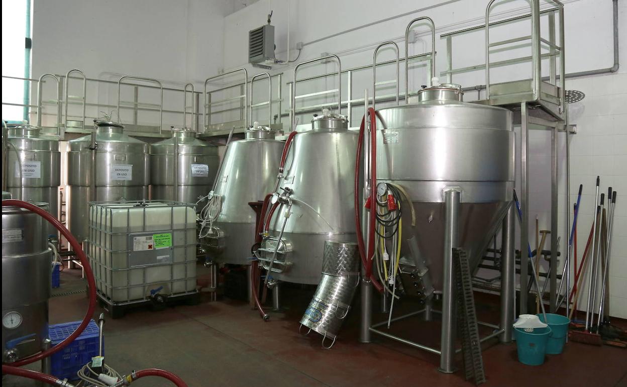 Bodega de la Escuela de Agrarias de la Yutera, en una imagen de archivo. 