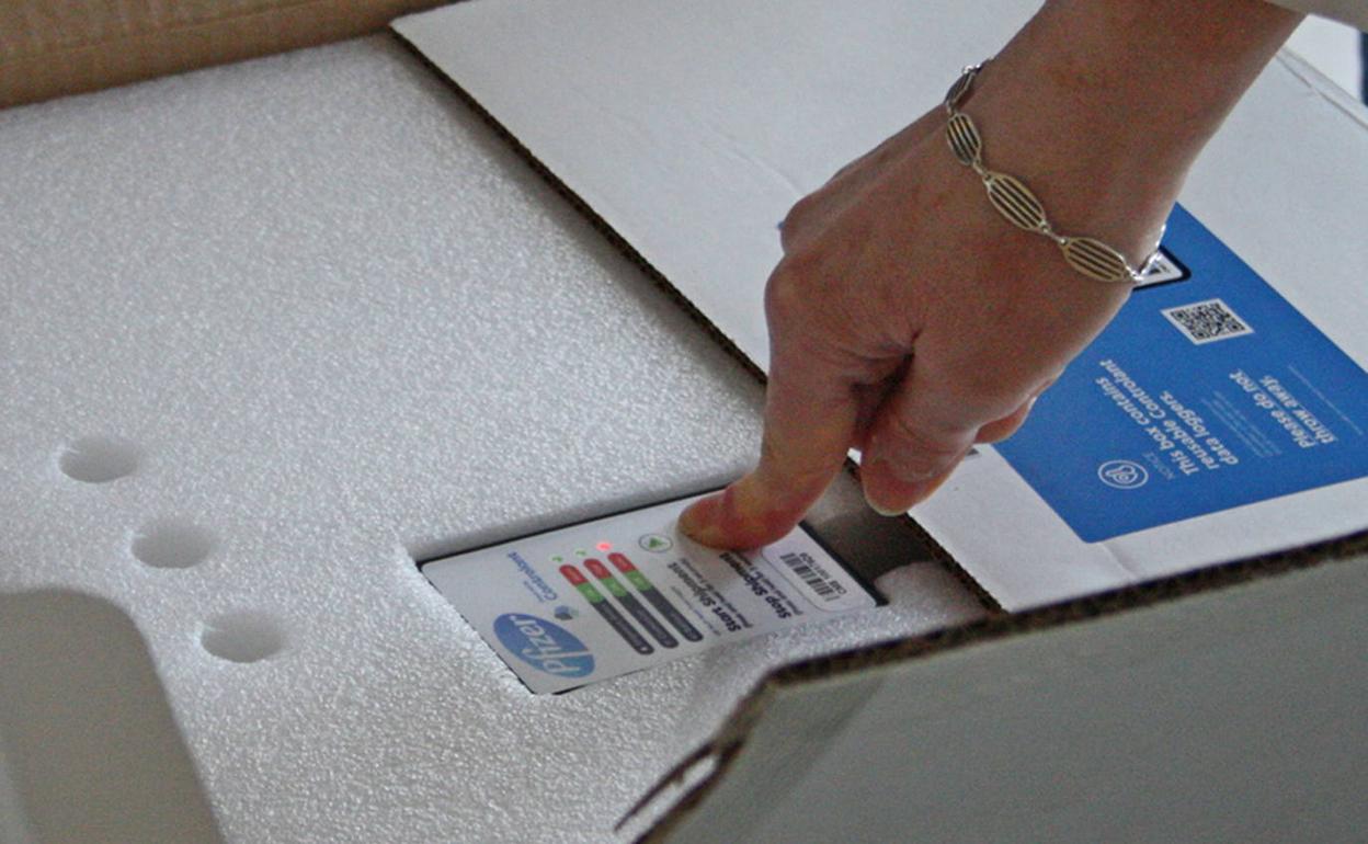 Llegada de vacunas contra el coronavirus a Castilla y León