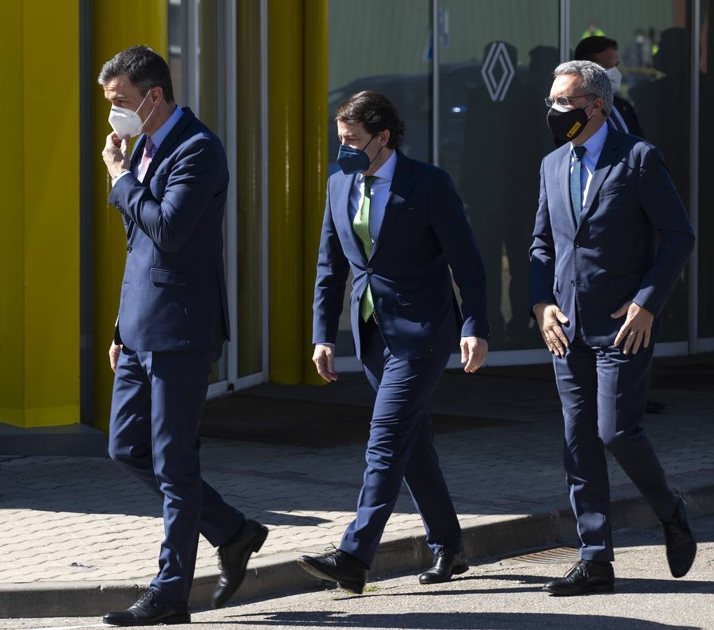 Fotos: El Rey visita la fábrica de Renault en Palencia