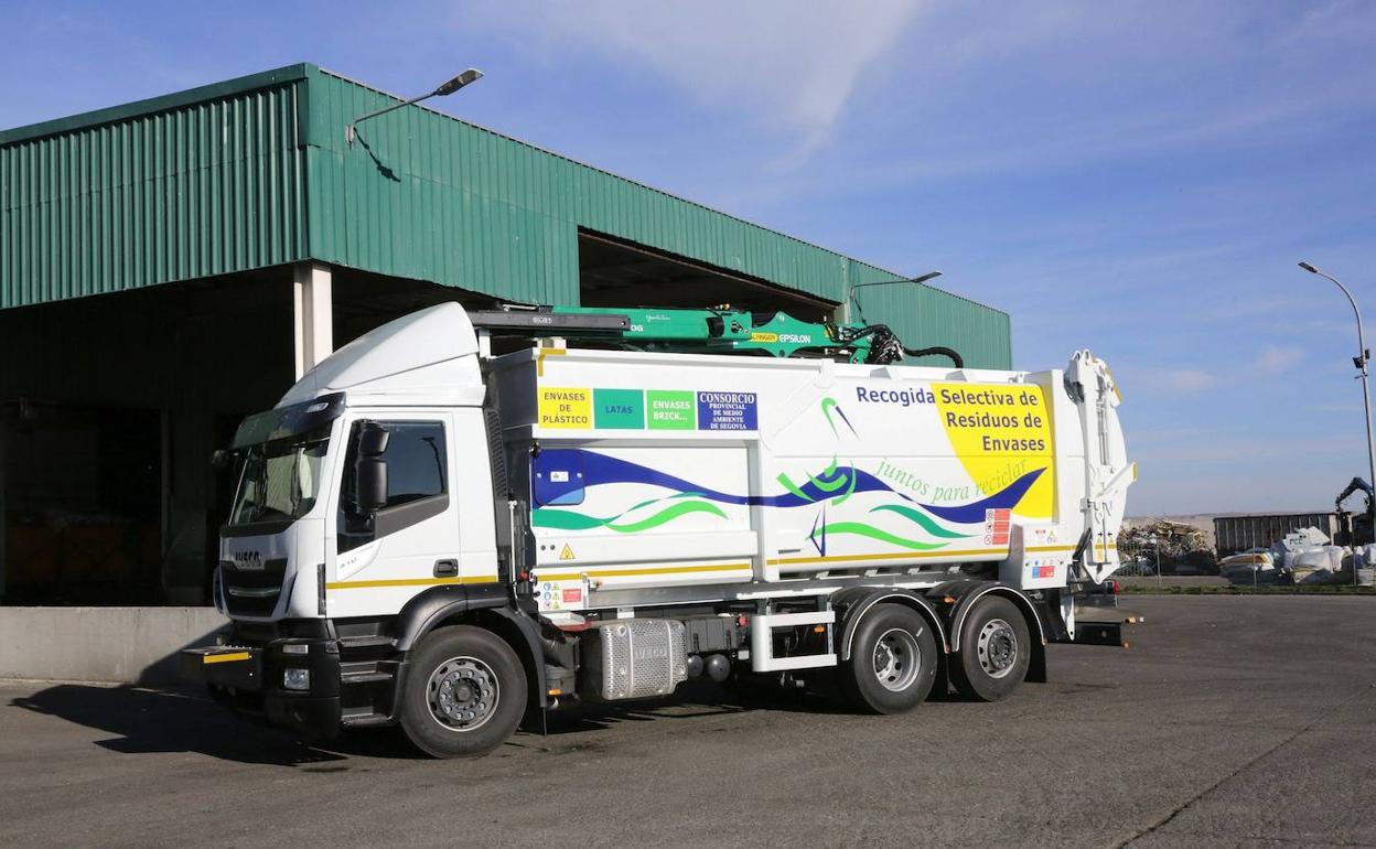 Camión de recogida de residuos