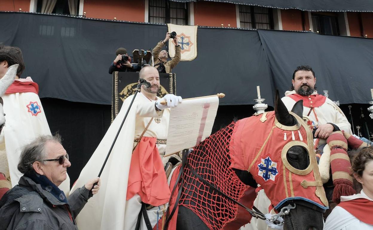 Imagen del Pregón de las Siete Palabras celebrado en 2019. 