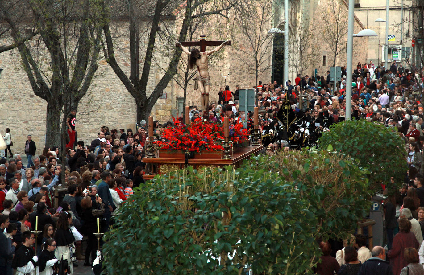 Procesión de los Cinco Misterios en Segovia