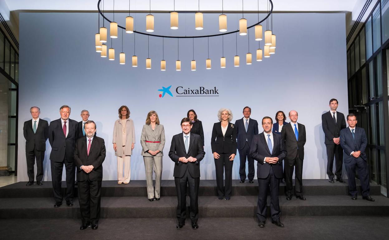 Nuevo consejo de administración de CaixaBank. 