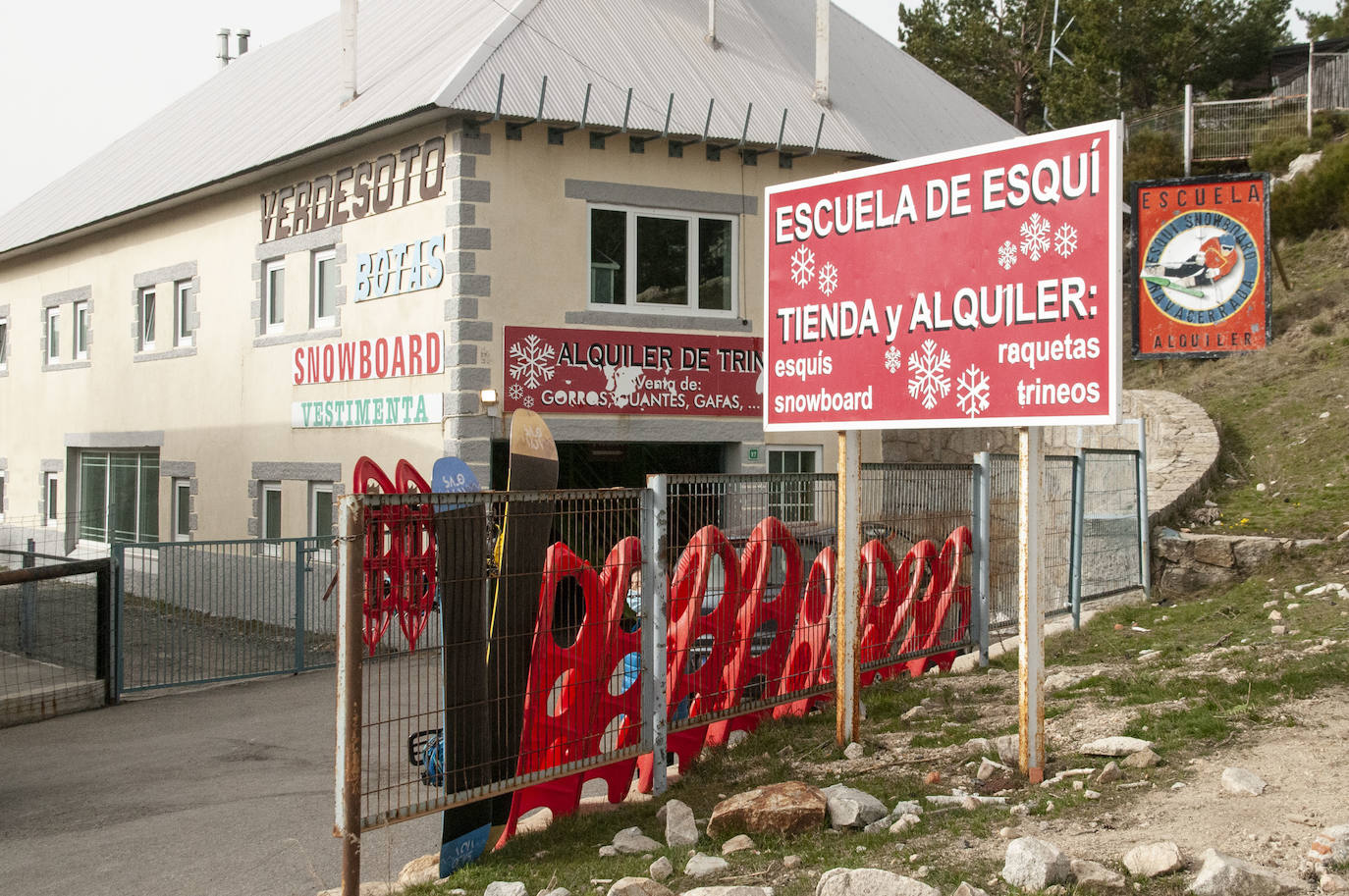 Ültimo día en las pistas de Navacerrada 