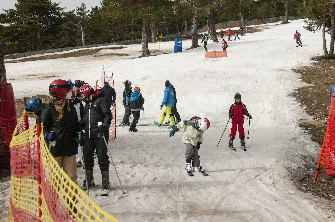 Ültimo día en las pistas de Navacerrada 