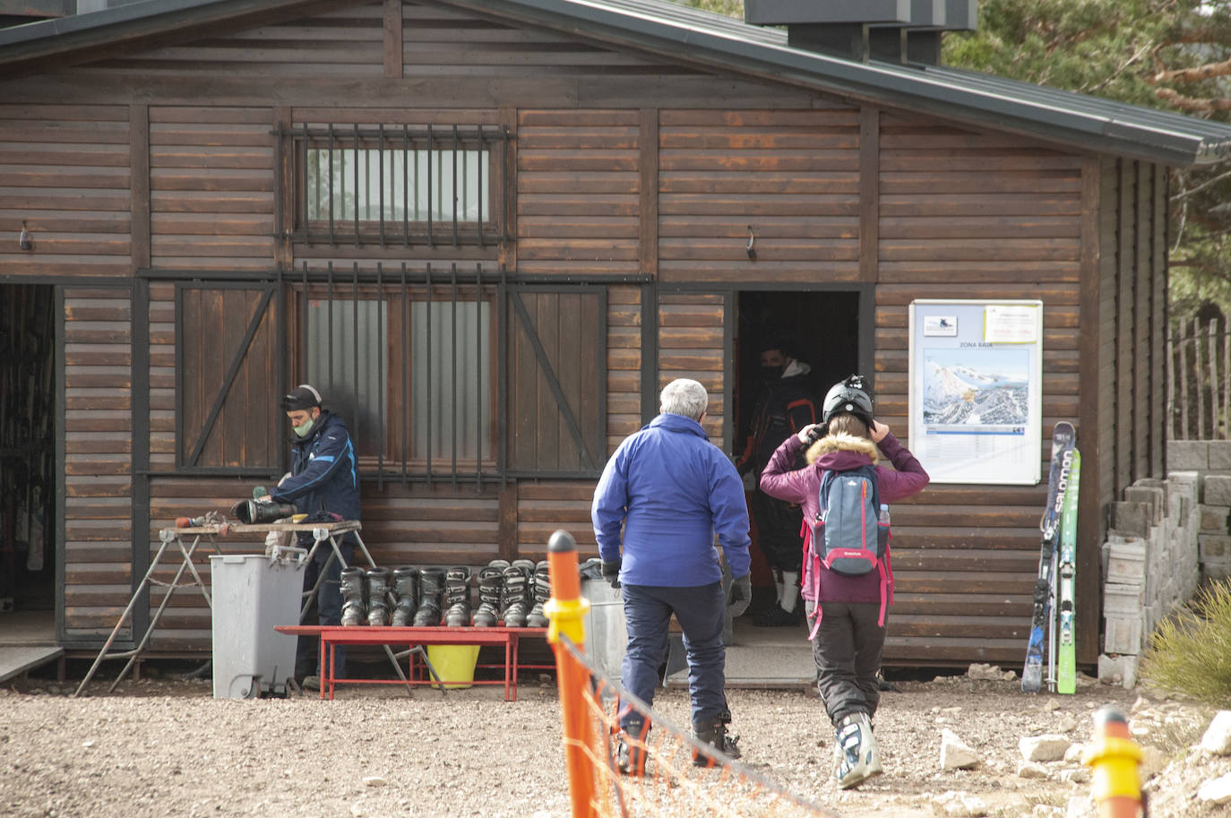 Ültimo día en las pistas de Navacerrada 