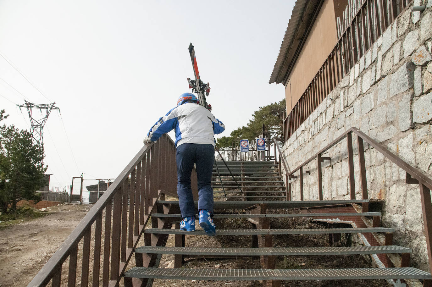 Ültimo día en las pistas de Navacerrada 