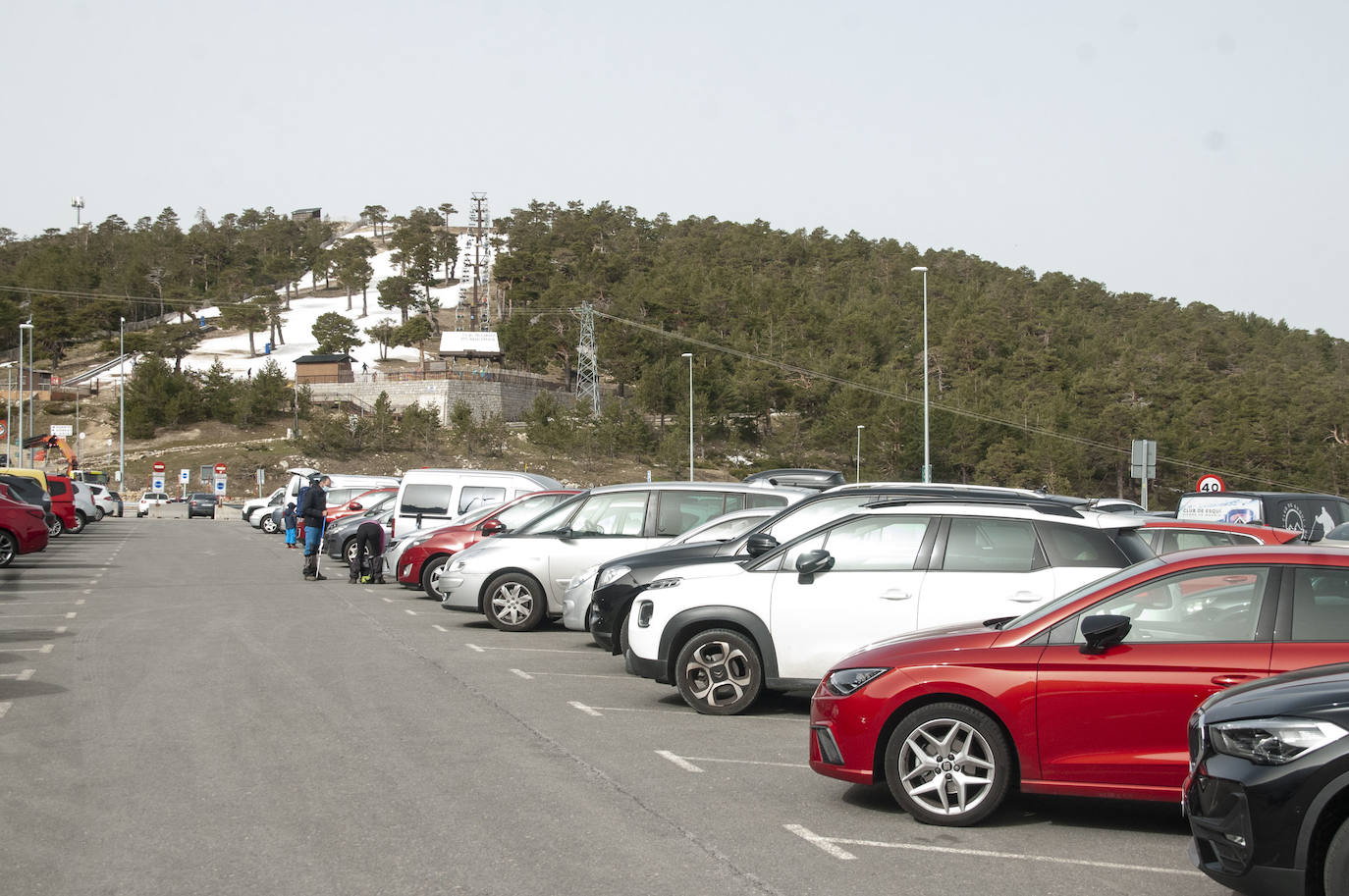 Ültimo día en las pistas de Navacerrada 