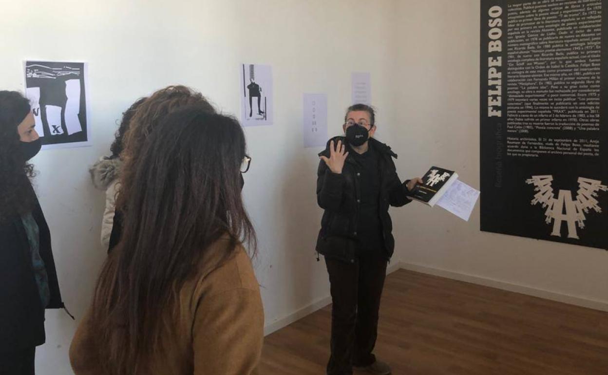 Inauguración de la muestra. 