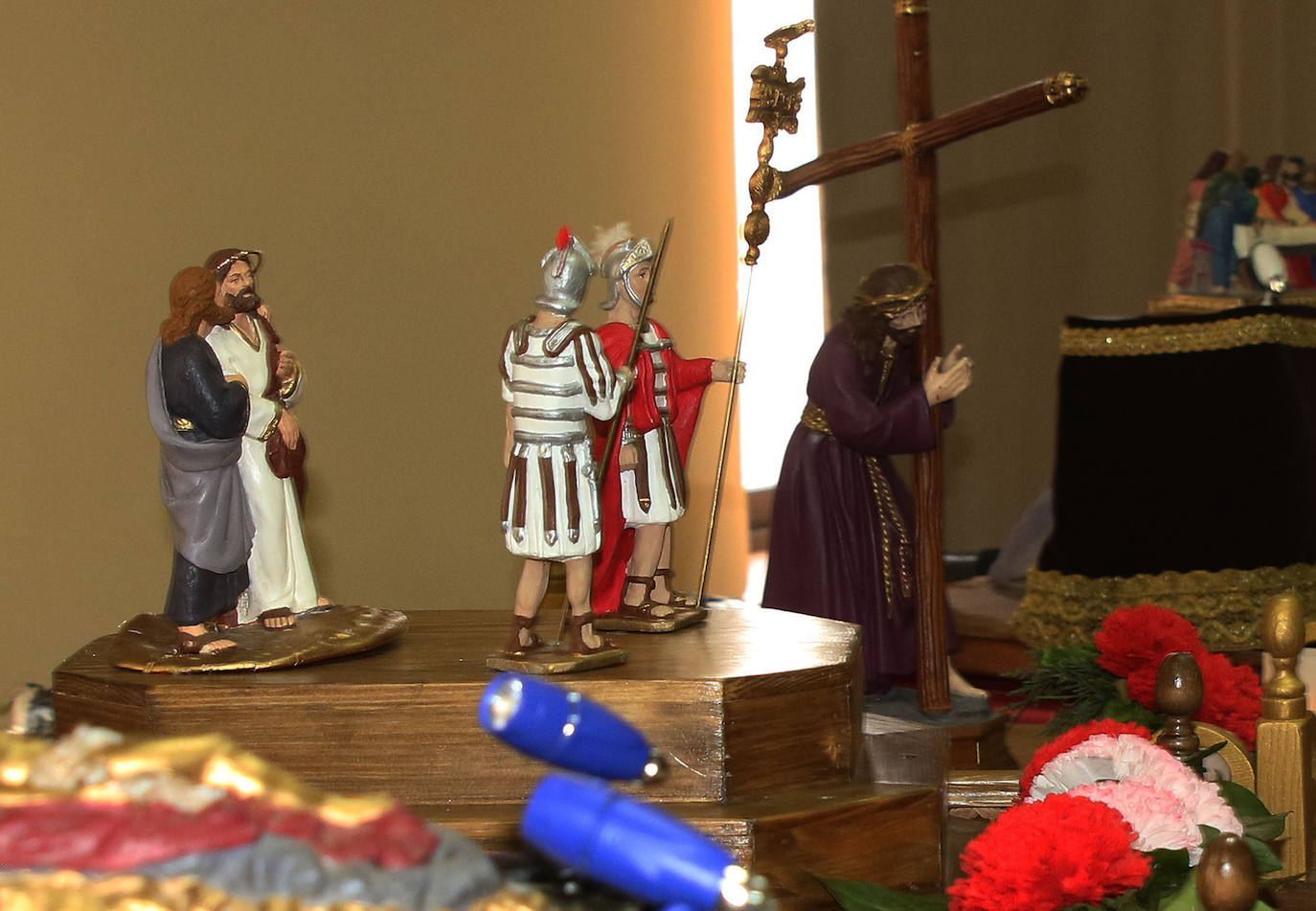 Exposición de la cofradia de Nuestra Señora de la Piedad