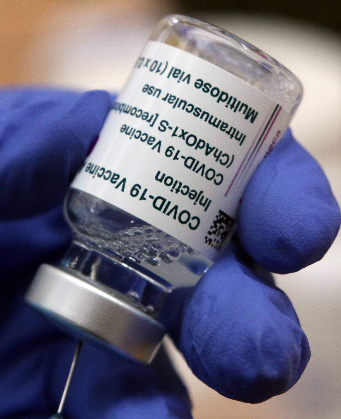 Vacunación en el pabellón Pedro Delgado 