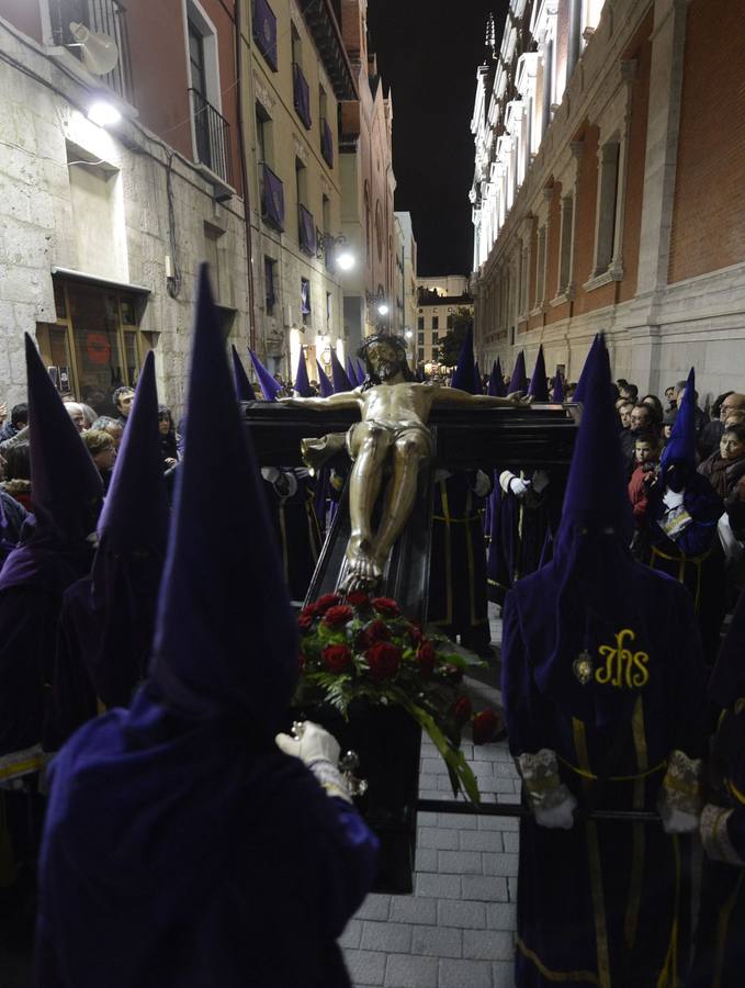 2013 El paso del Cristo de la Agonía en la procesión de la Peregrinación del Silencio.